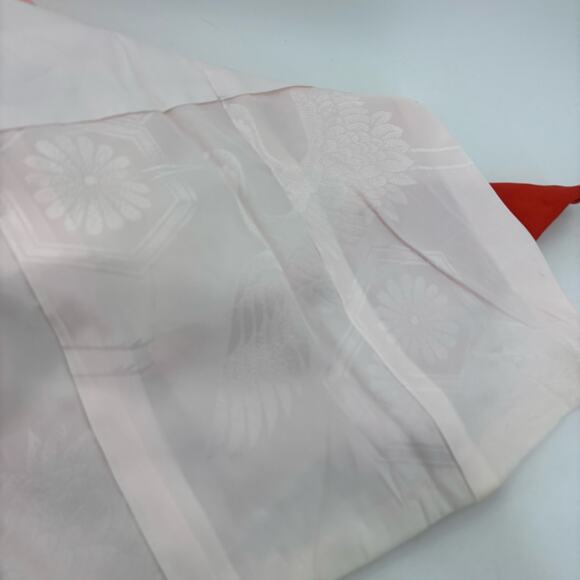 Japanese Kimono Womens XXS Pink Red Robe Costume Traditional Child Dress Up - Picture 12 of 16